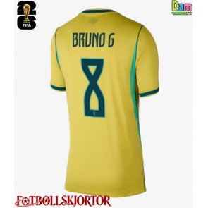 Brasilien Bruno Guimaraes #8 Hemmatröja Dam VM 2026 Kortärmad